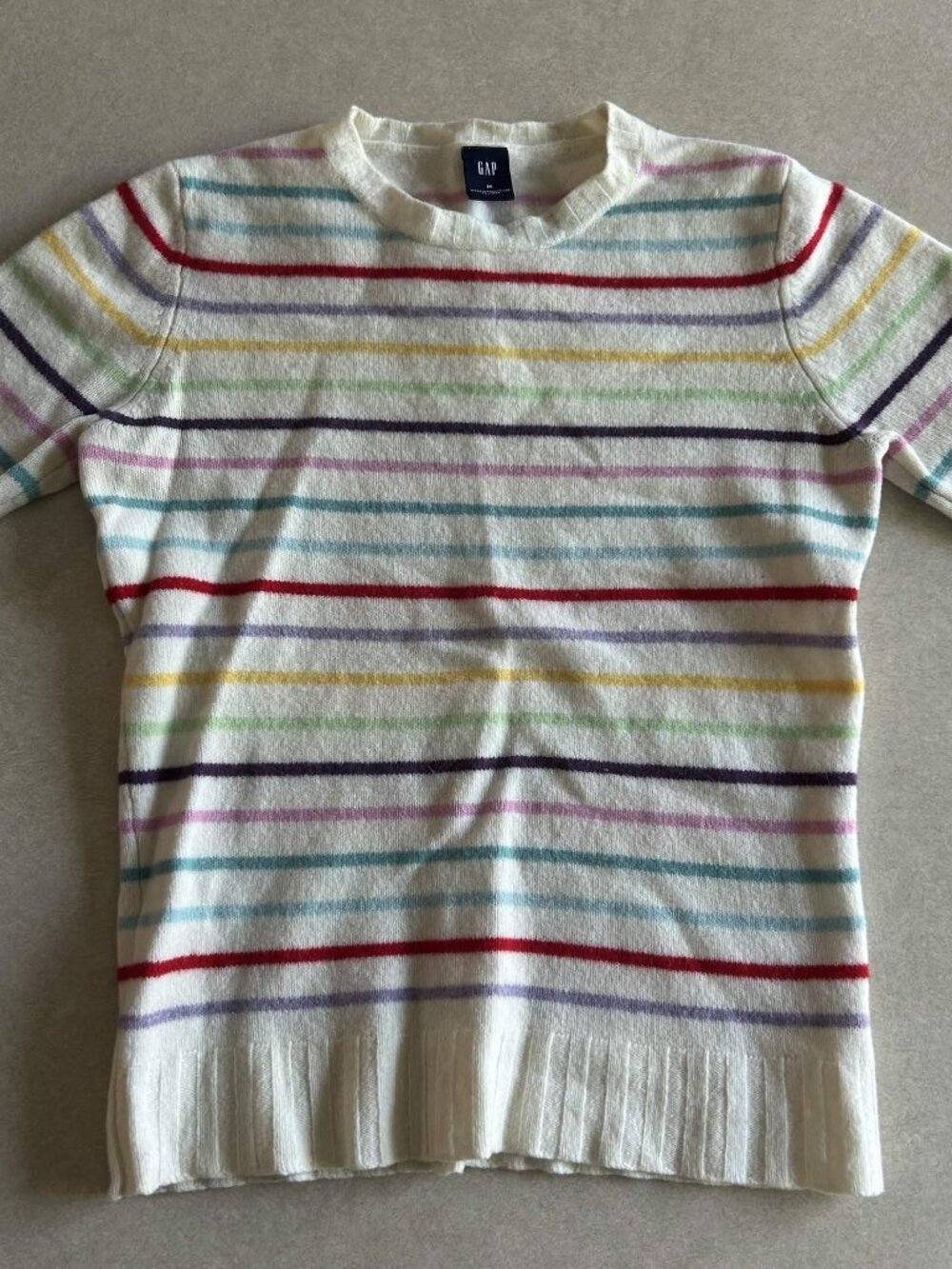 GAP Cream Striped Wool Sweater ALT ASO Hermione Granger - Picture 3 of 8